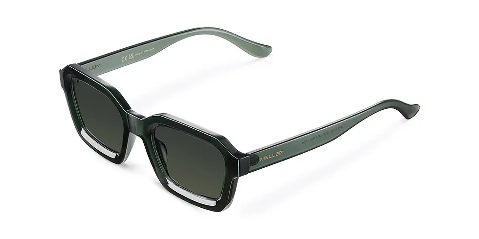 Miniature : Lunettes de soleil vert transparent