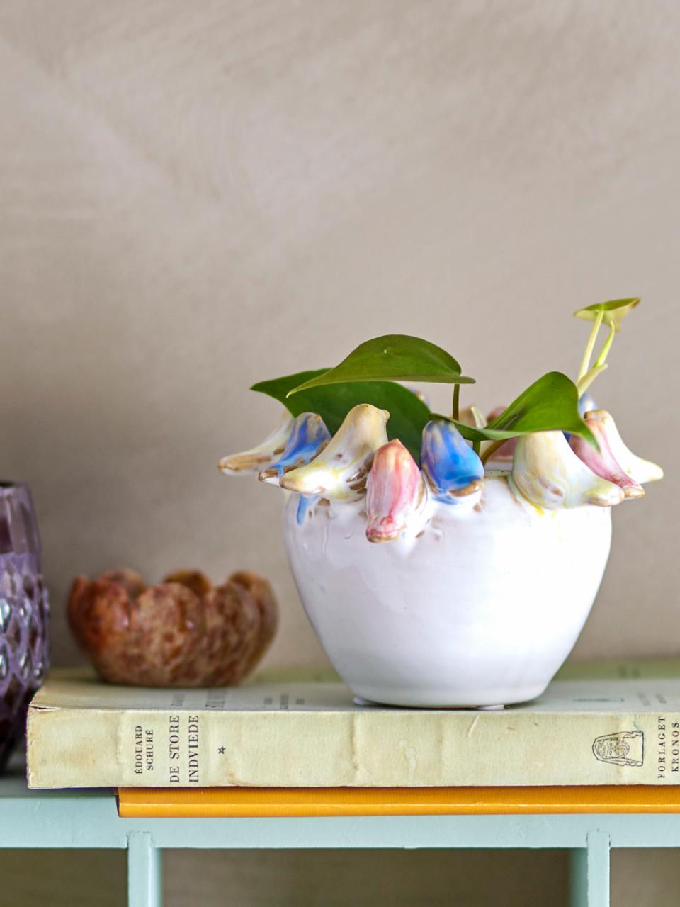 Miniature : Pot Oiseaux en céramique