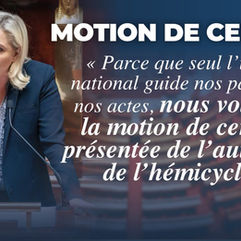 Pourquoi j'ai voté les motions de censure du gouvernement