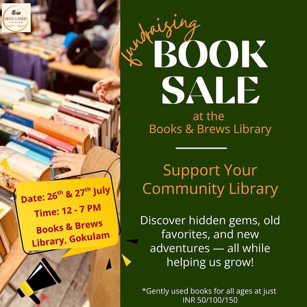 Fundraising Book Sale