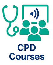 Teal stethoscope icon representing hands-on veterinary ultrasound training delivered at your clinic