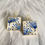 Thumbnail: Scorpio zodiac sign handpainted Jesmonite earrings