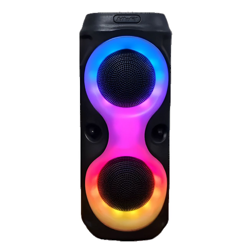 Caixa de som Bluetooth Com Led RGB Portátil FM USB TWS 30W