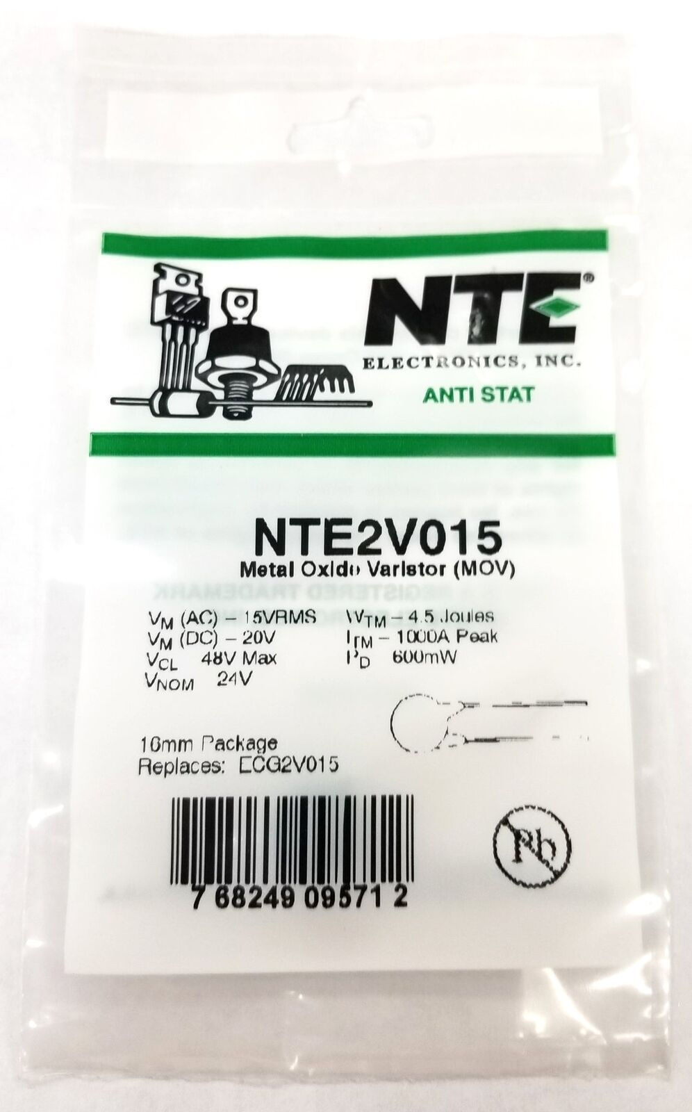 NTE2V015