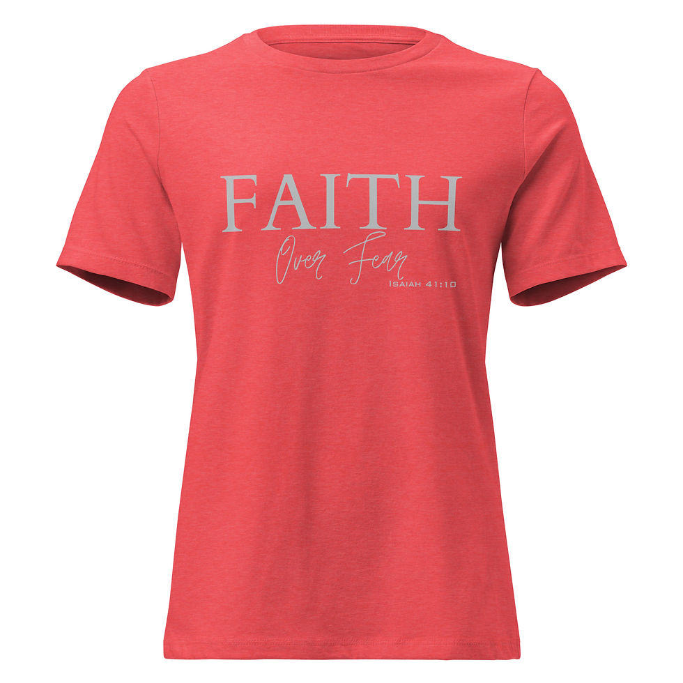Thumbnail: Faith Over Fear Women's T-Shirt