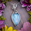 Thumbnail: Pmt. 2/2: Black Ethiopian opal pendant in gold frame