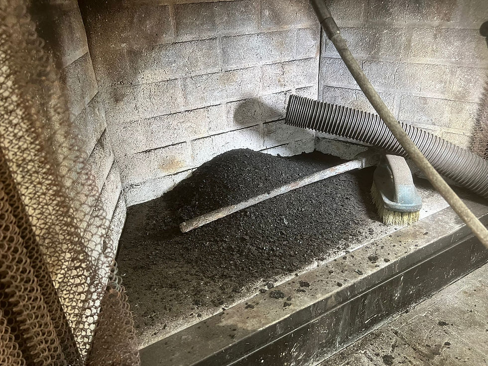 Before – Chimney Full of Soot