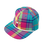 Thumbnail: HIO Pastel Multicolor Plaid Golf Hat - Strap Back/Adjustable