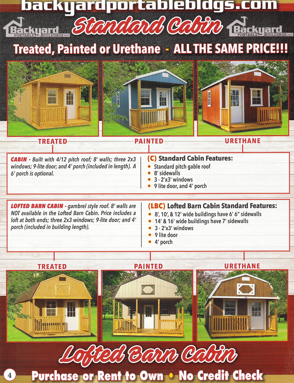 Thumbnail: Lofted Barn Cabin