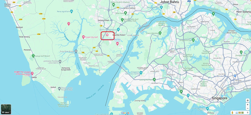 Location of 2 Melor 4 Ledang Heights