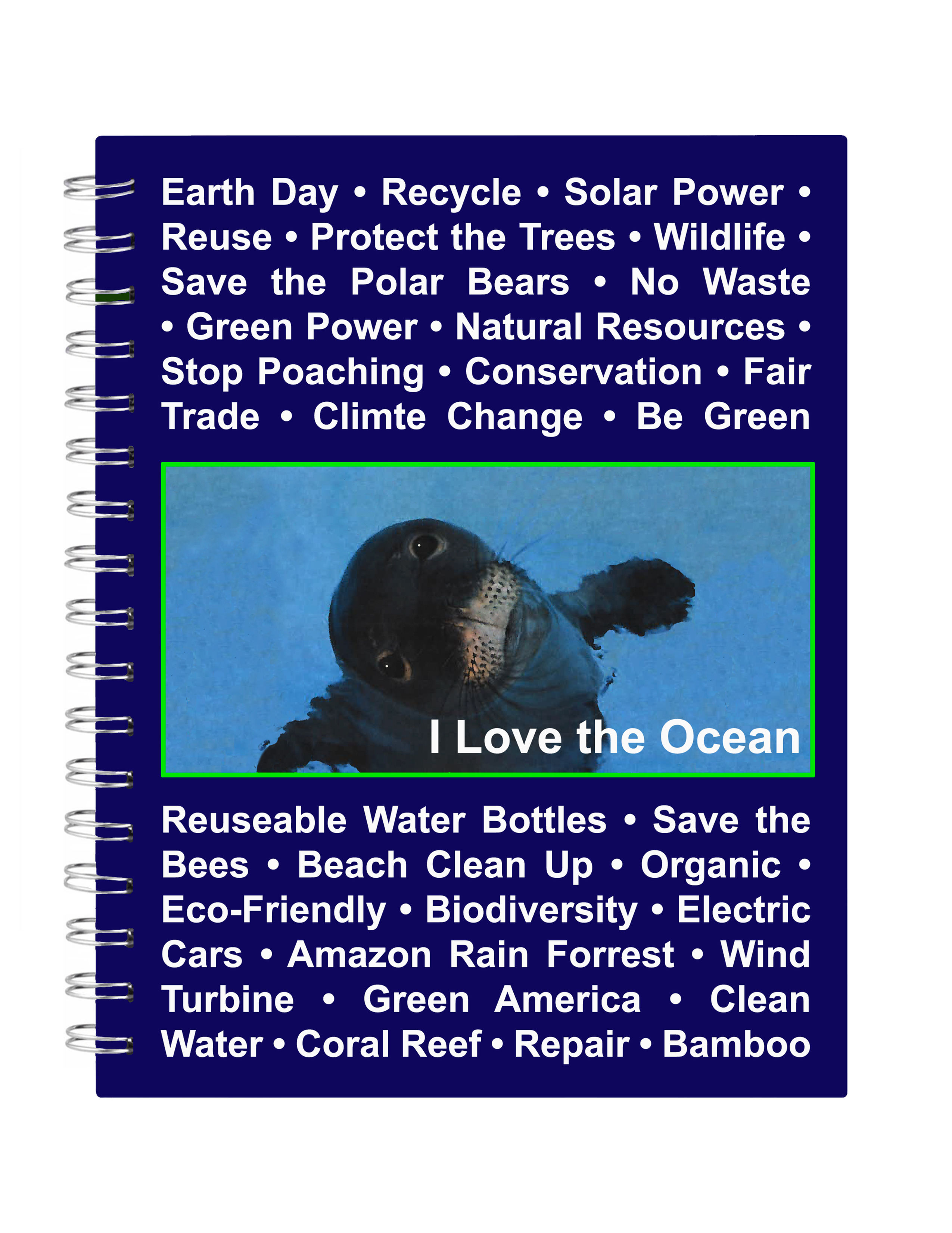 Ocean Seal Notebook