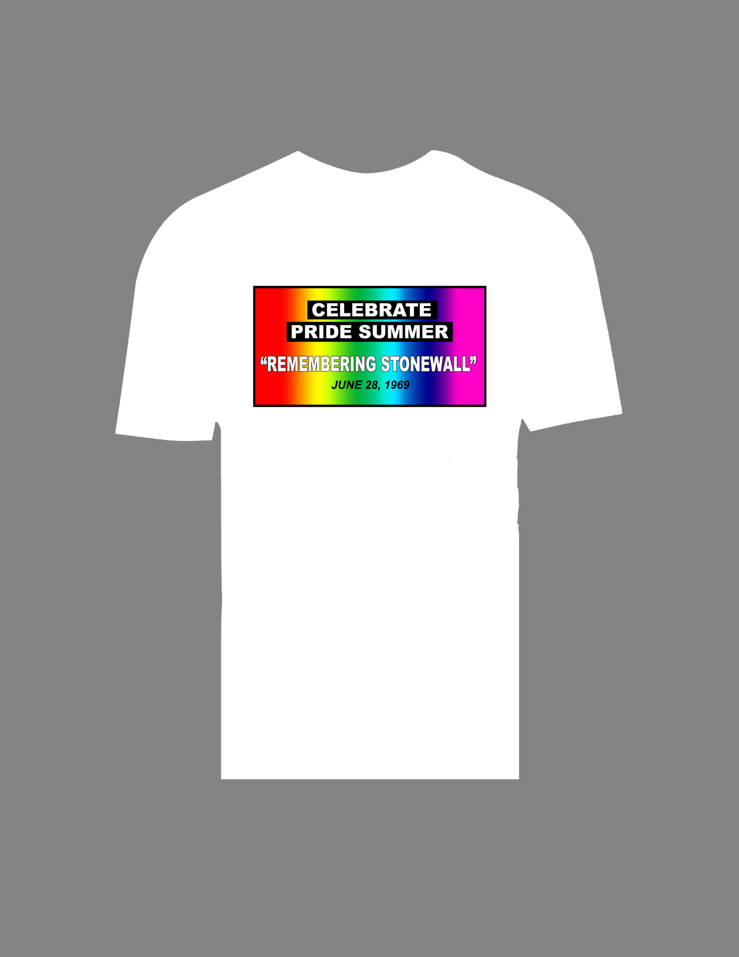 Remembering Stonewall T-Shirt in White