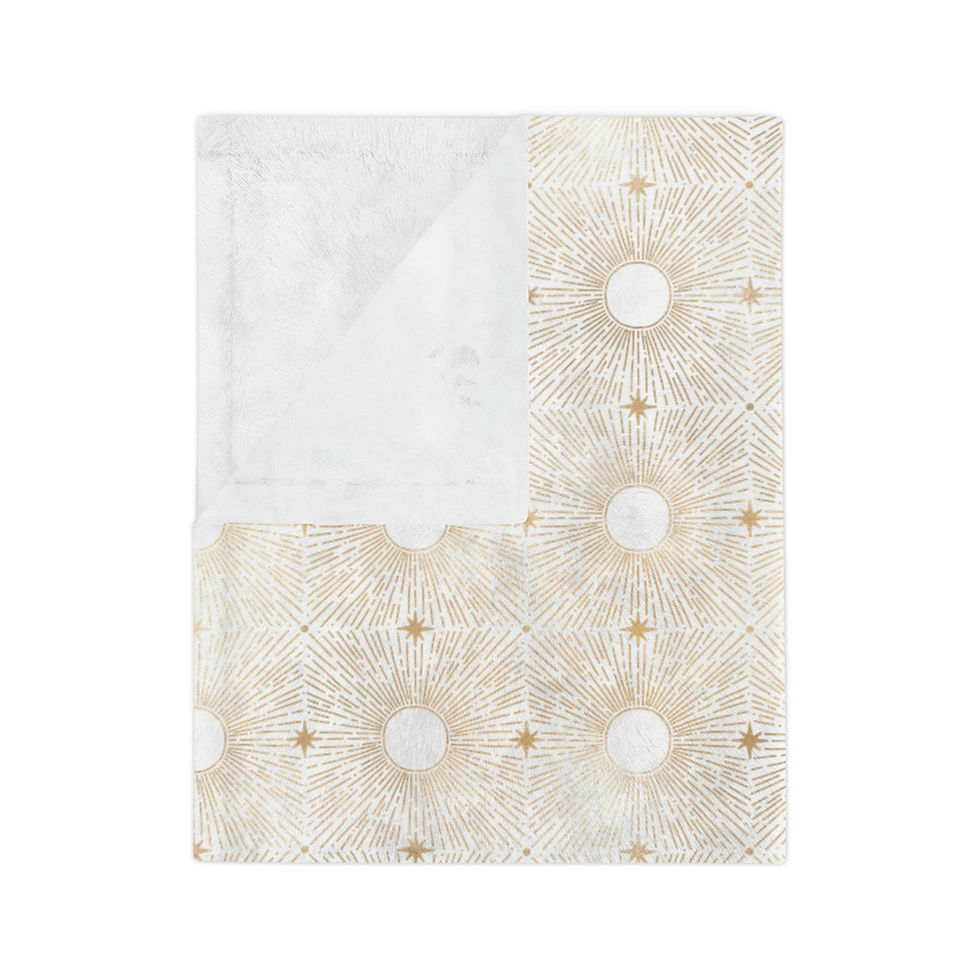 Thumbnail: Starburst Velveteen Minky Blanket