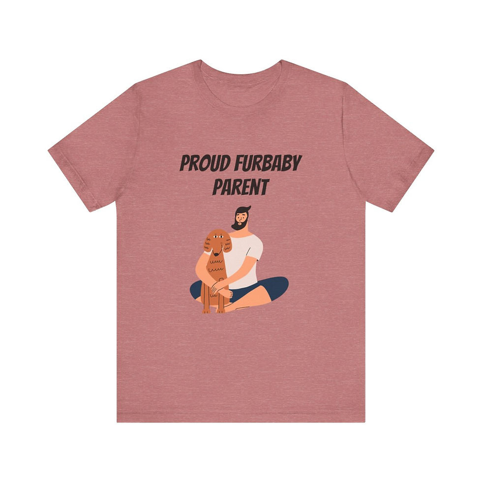 Thumbnail: Proud Furbaby Parent Unisex Jersey Short Sleeve Tee