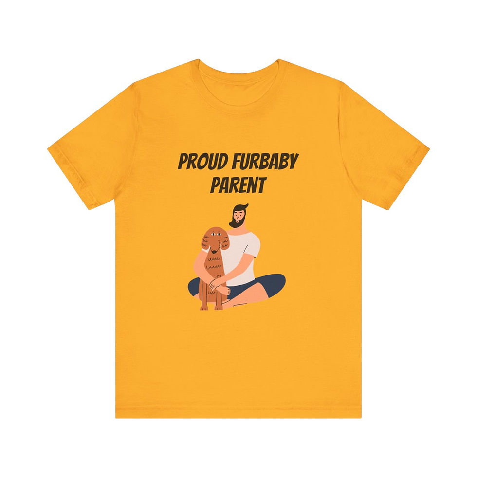 Thumbnail: Proud Furbaby Parent Unisex Jersey Short Sleeve Tee