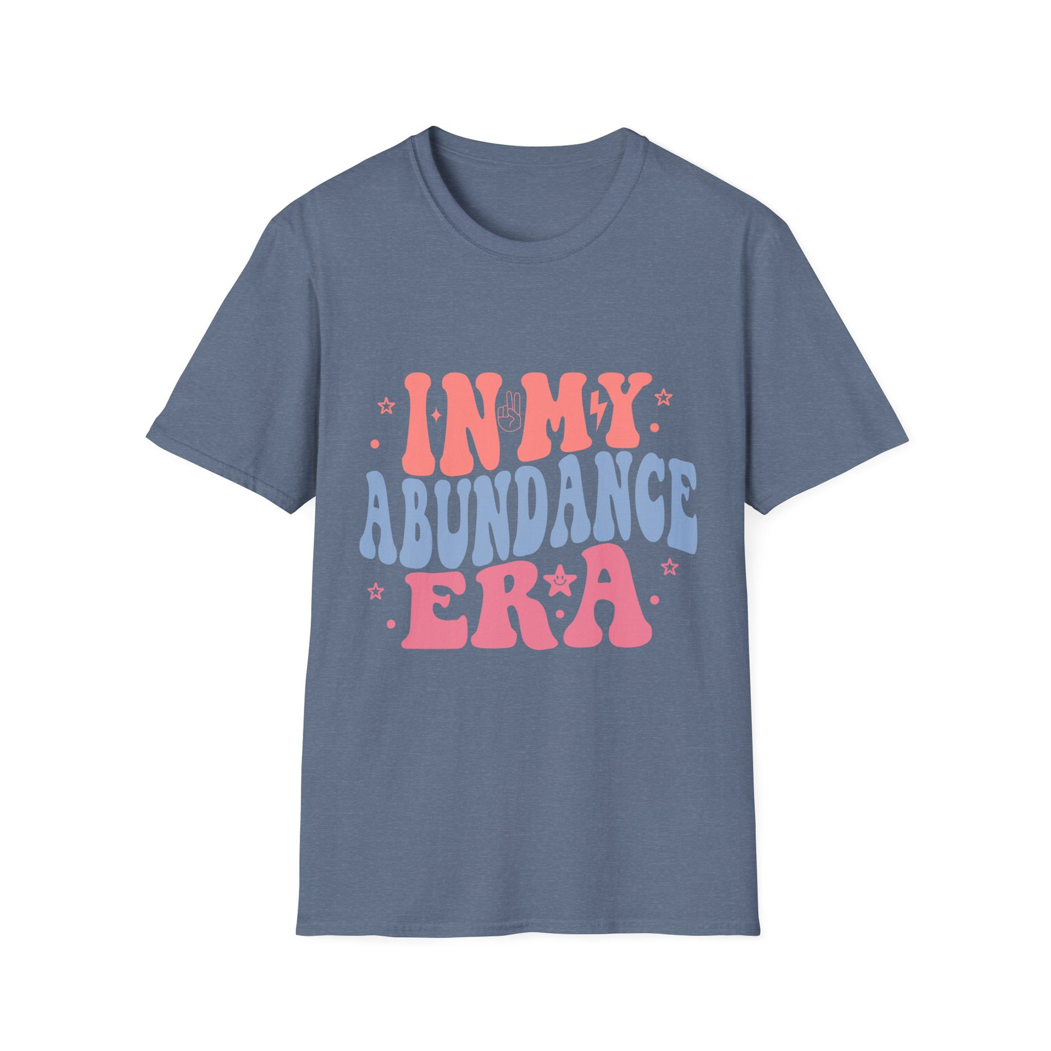 In My Abundance Era T-Shirt — Positive Self-Love Retro Graphic Tee