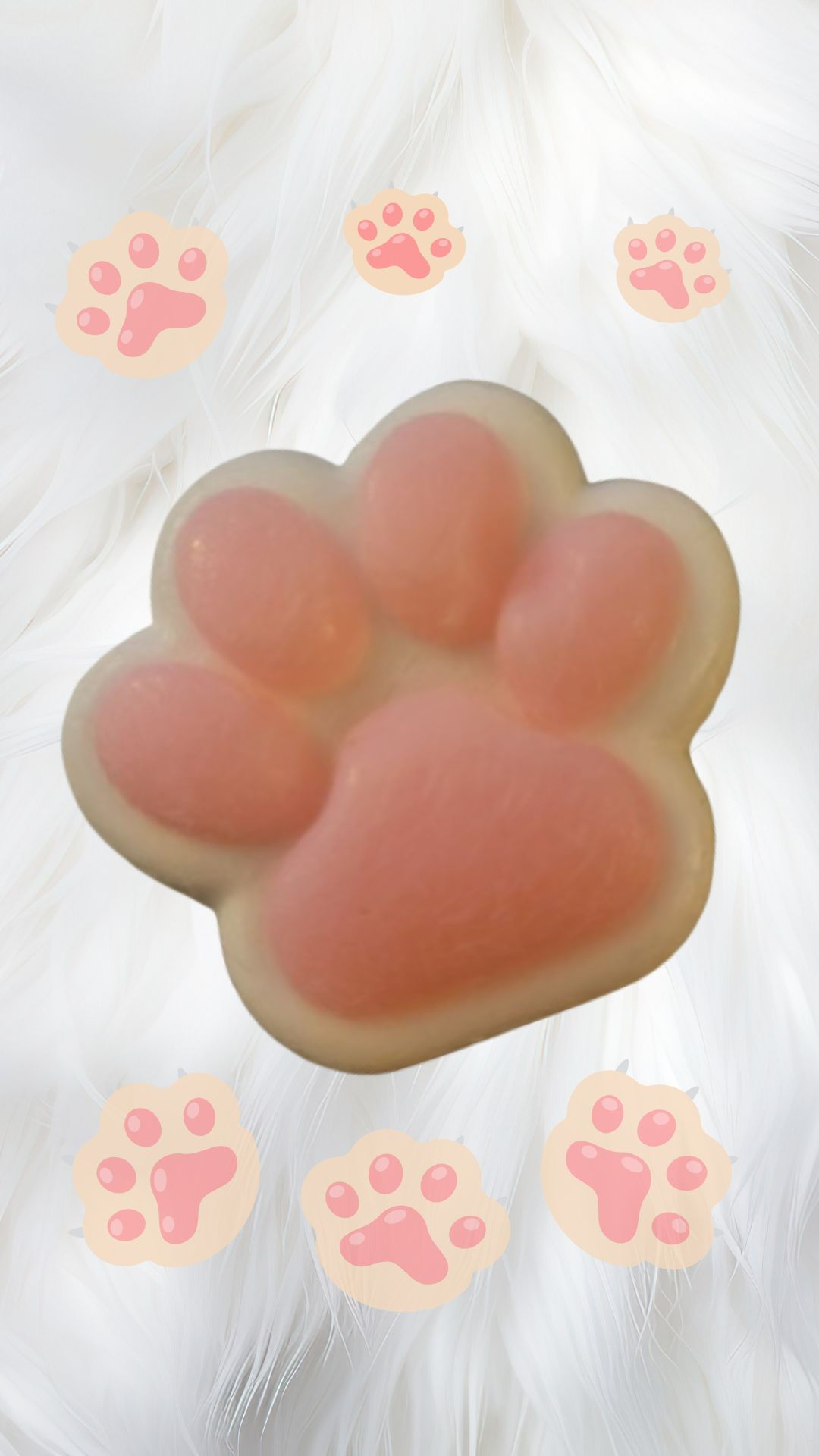 🐾 Cat Paw Sensory Squishy Ball — Stress-Relief for You & a Smile for Cats