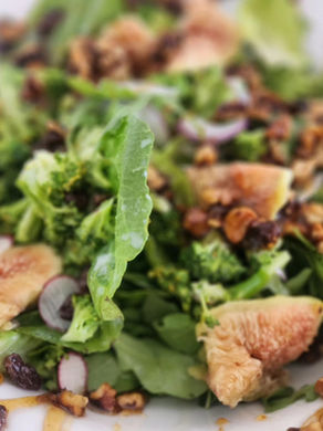 Fig Walnut and Broccoli Salad! A must to try this summer.
