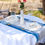 縮圖：Lekoch Disposable  Blue Table Runner Airlaid Paper Table Cloth Table Cover