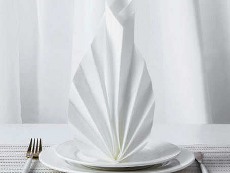 The feeling of different color airlaid napkin