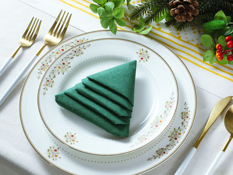 Christmas Napkin Fold