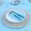 縮圖：Lekoch 50 Pack Blue Air-laid Napkins Paper Hand Towels Linen Feel