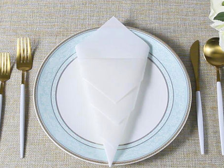 9 Ways Folding Napkins for Wedding