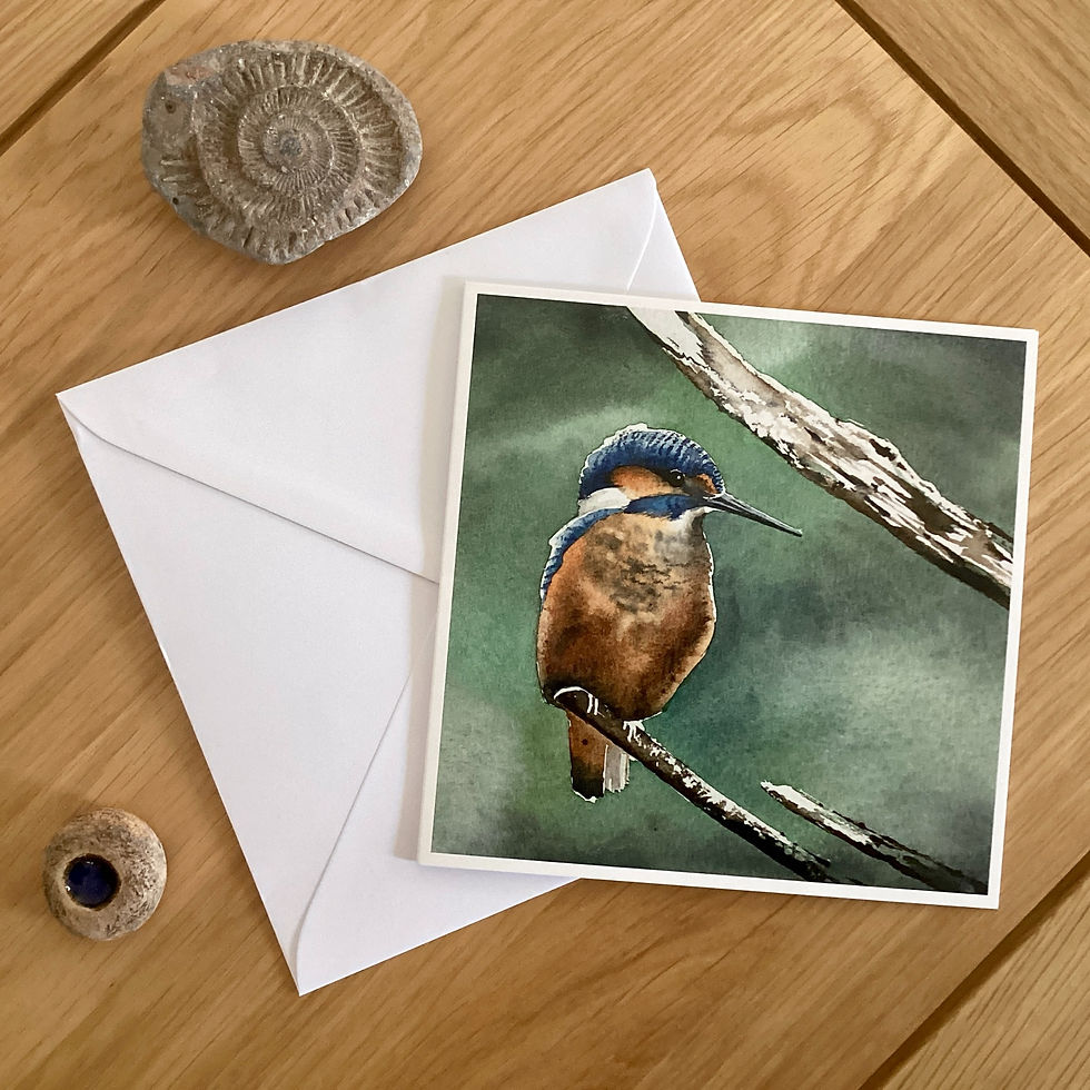 Thumbnail: The Kingfisher - ART CARD