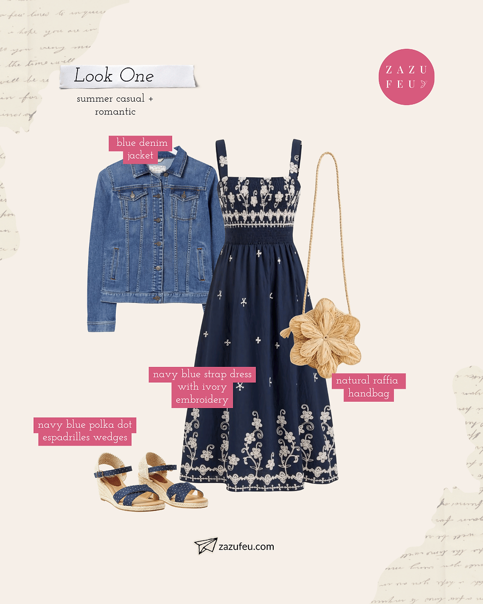 Flourish Colour Analysis Casual Look For Summer