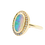 Thumbnail: Australian Opal & 18K Gold Ring