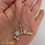Thumbnail: Vintage Diamond Cluster in 14k White,Yellow or Rose Gold