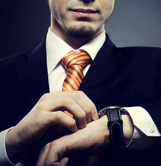 VIP Gentleman booking an appointment with an escort
