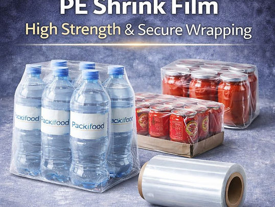 PE Shrink Film - High Strength & Secure Wrapping