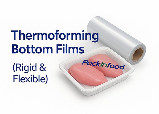 Bottom & Top Foils - Semi-Rigid APET Film for Thermoforming