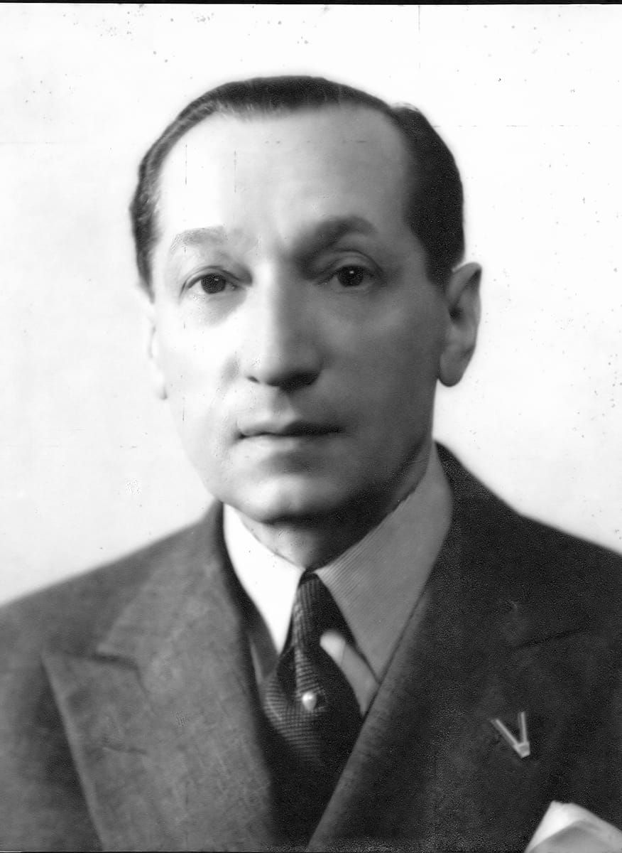 Ambassador Enrico De Barbieri's Uncle Angelo Firpo, O.B.E.