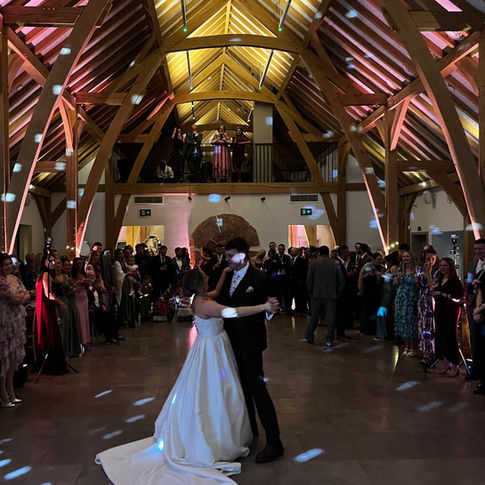 First dance at The Post Barn, Newbury