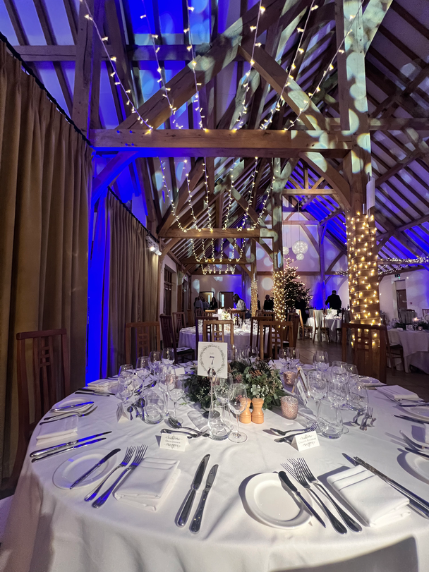 festive fairy lights & uplighting hire, Hampshire
