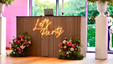 stylish wedding dj hire in Farnham Surrey