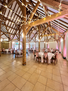 Marquee fairy lighting hire for Berkshire wedding celebration
