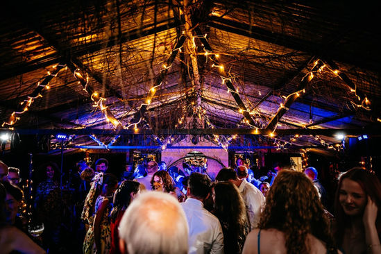 Fairy lighting hire for a romantic Berkshire wedding reception