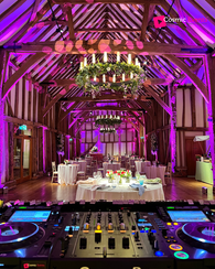 Purple Uplighting - Micklefield Hall
