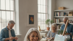 À la découverte des loisirs créatifs pour les 50+