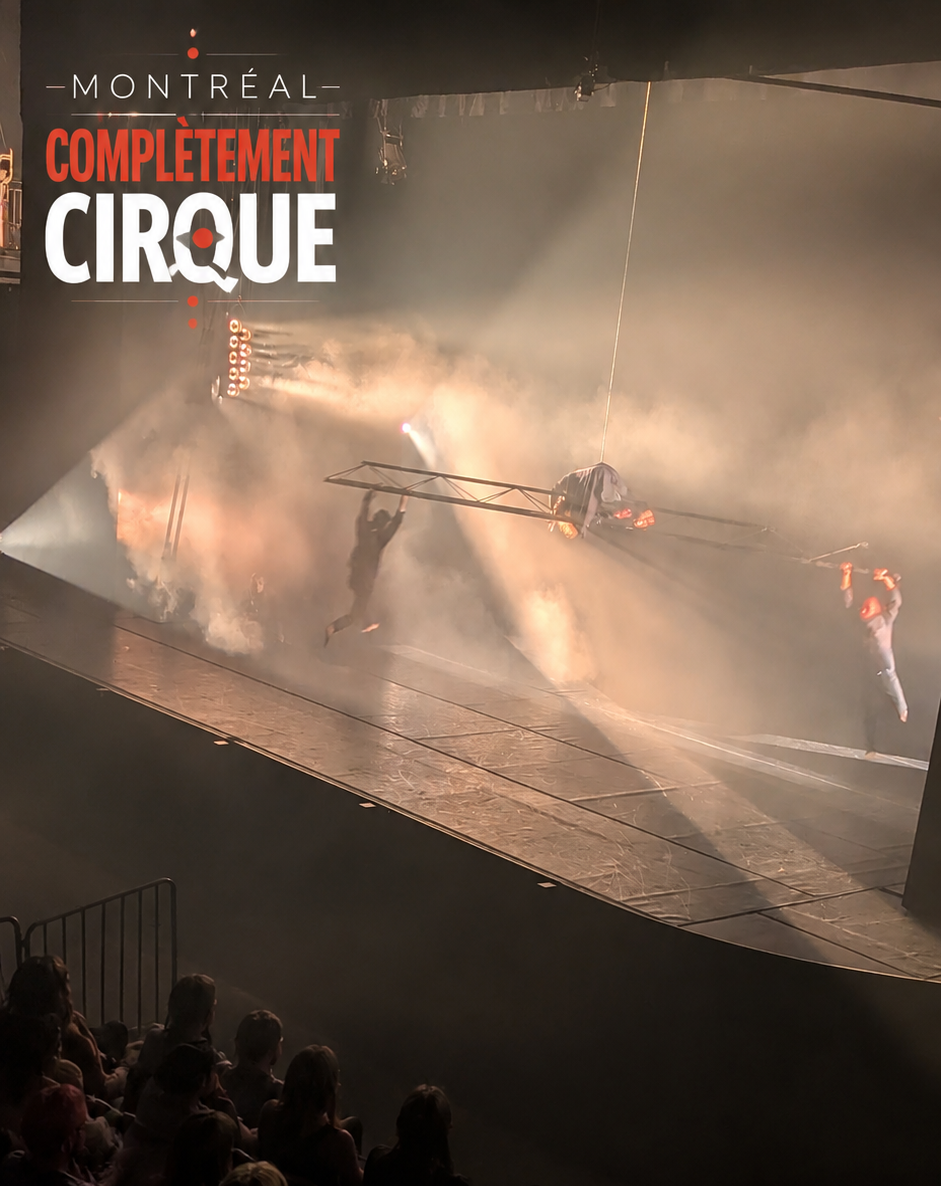 Montréal Complètement Cirque : des acrobates qui défient l'impossible