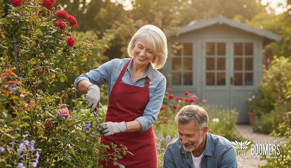Les meilleures astuces pour un jardinage réussi après 50 ans