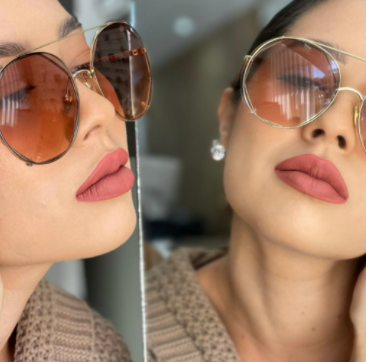 Miniatura: Óculos Chloé Demi Clip Rosa