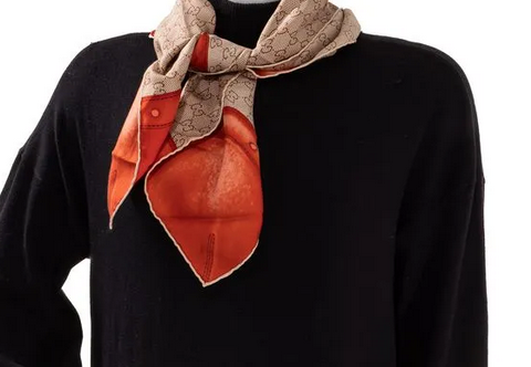 Miniatura: Lenço de Seda Gucci