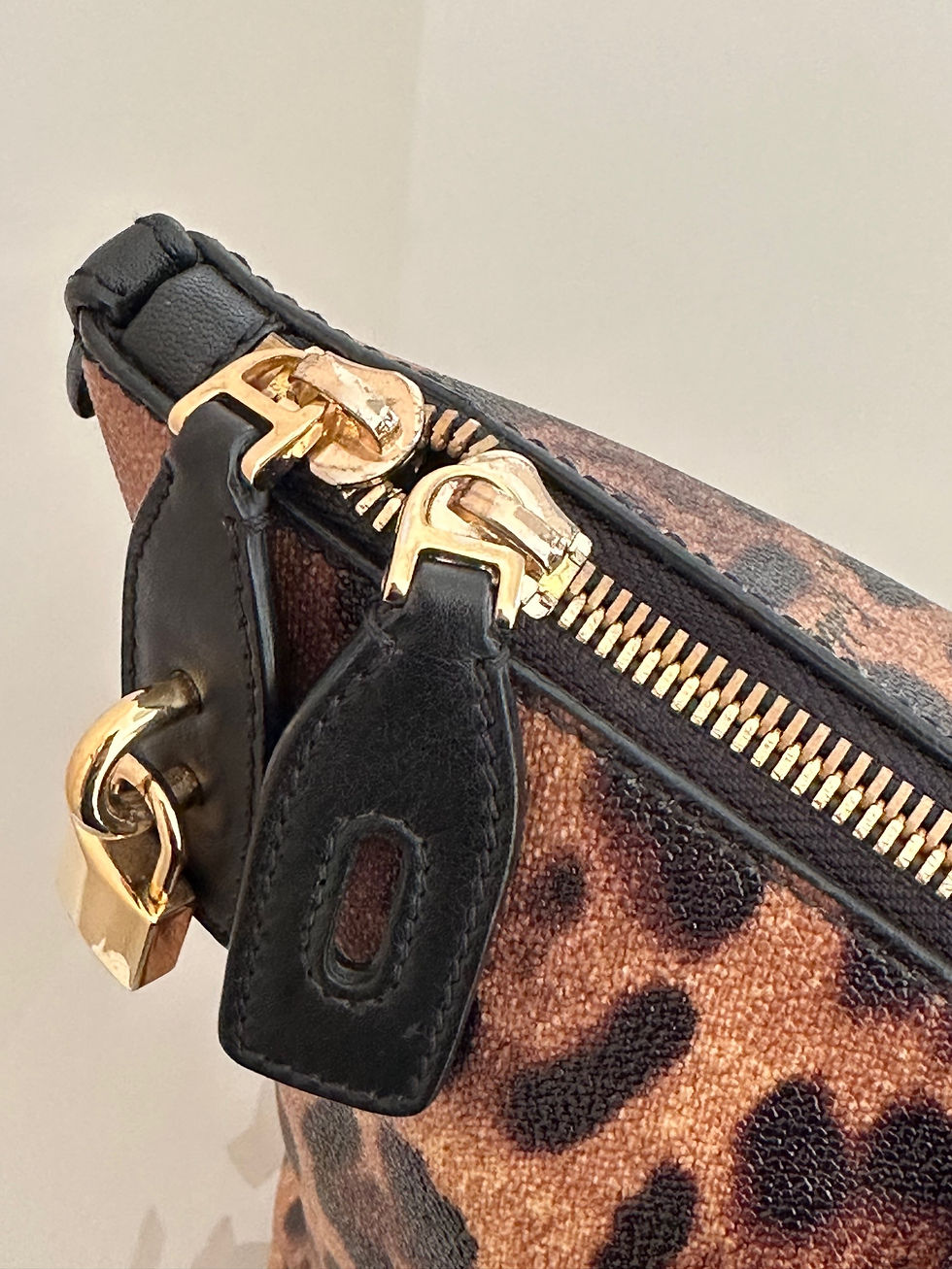 Miniatura: Bolsa Miss Escape Leopard Dolce & Gabbana