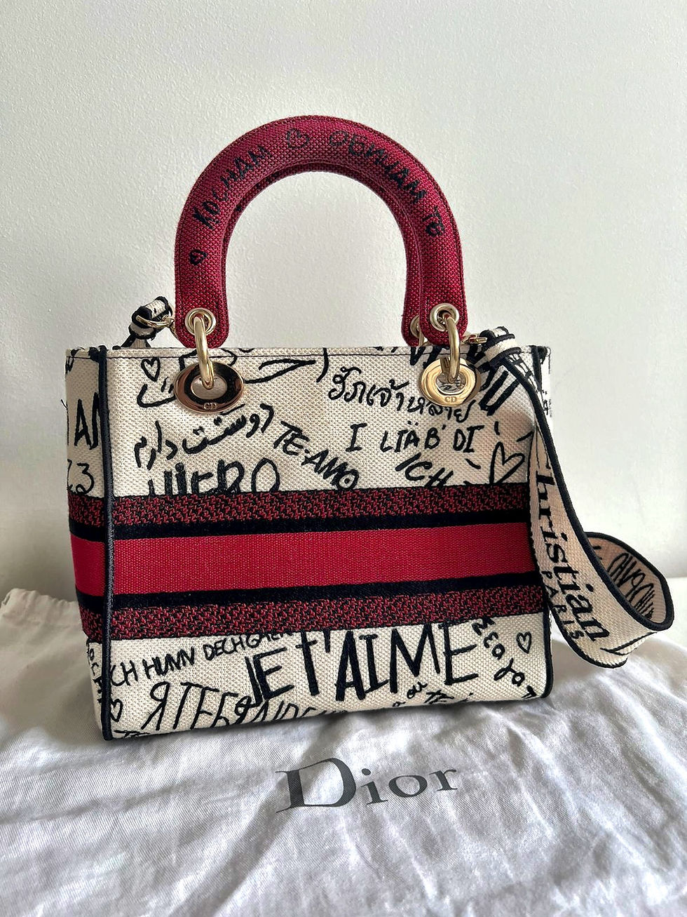 Miniatura: Bolsa DiorAmour Graffiti