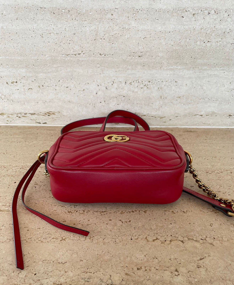 Miniatura: Bolsa Gucci Mini Vermelha