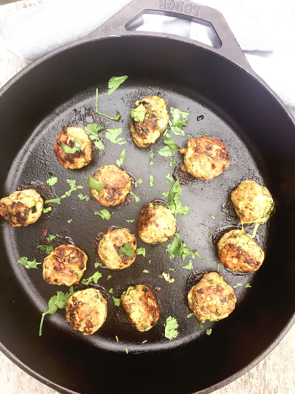 thai turkey meatballs